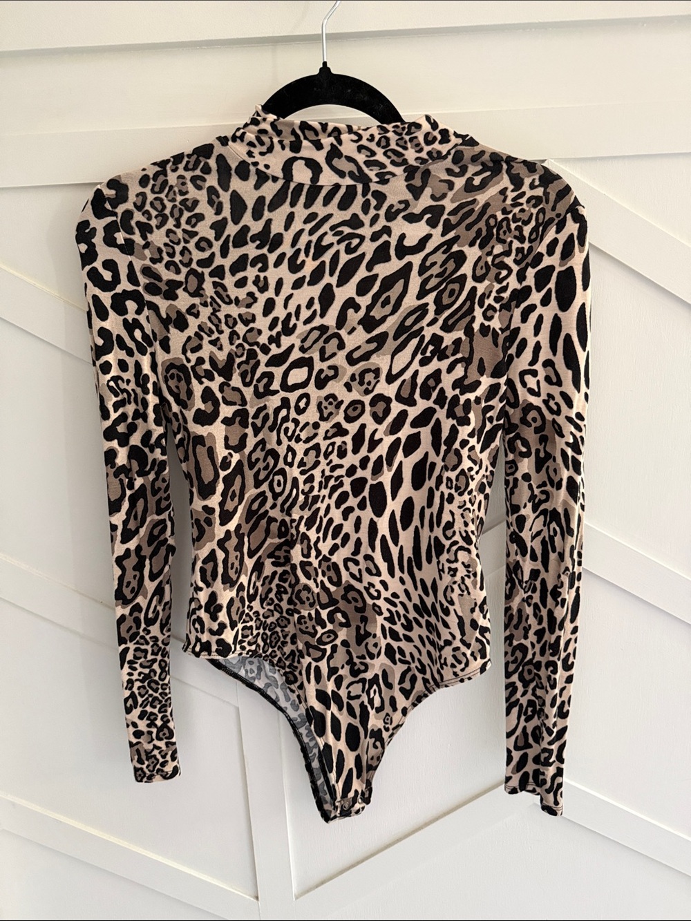 Animal print bodysuit